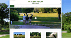 Desktop Screenshot of mcmillengolfcourse.com